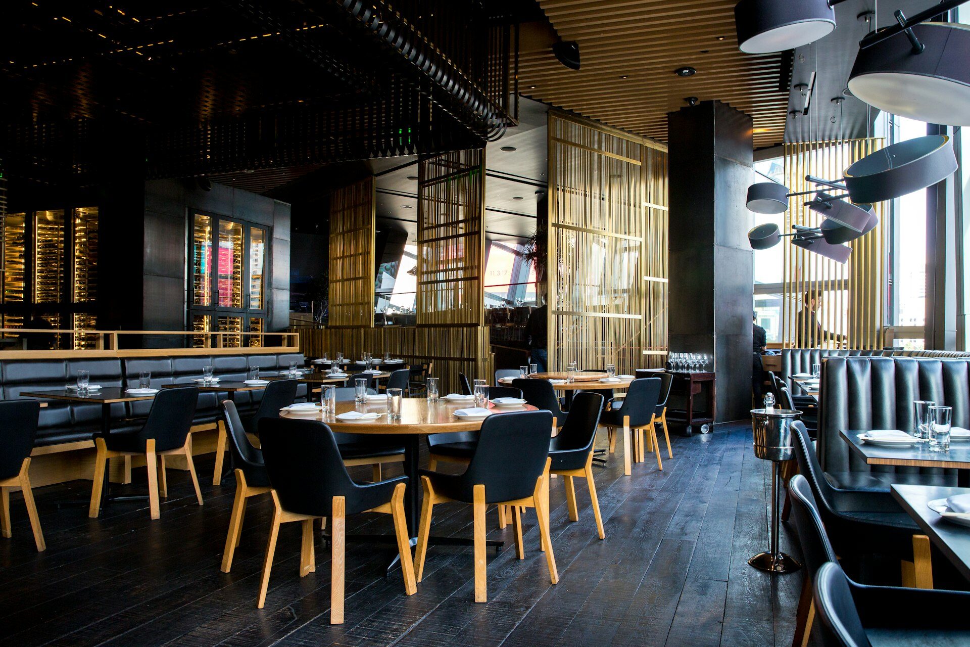 Evening ambience at The Midtown Bistro Salt Lake